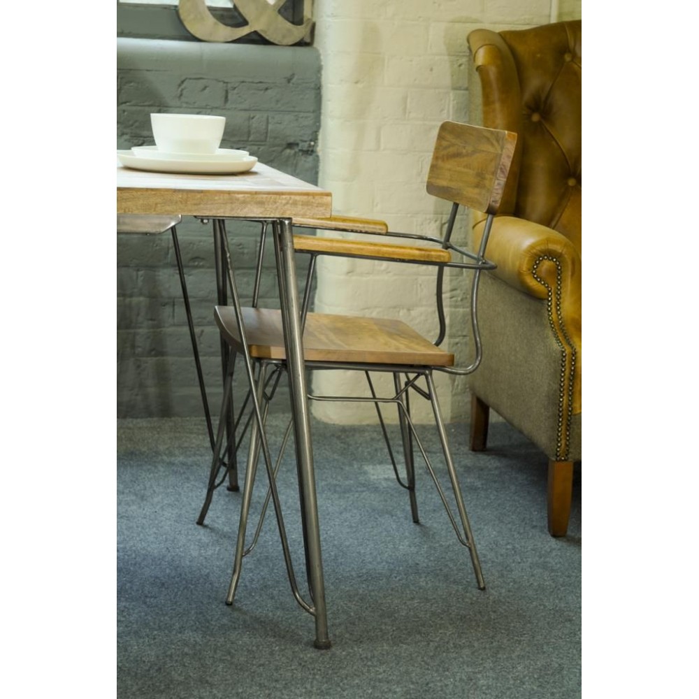 Hairpin Leg Dining Table Industrial Furniture £788.00