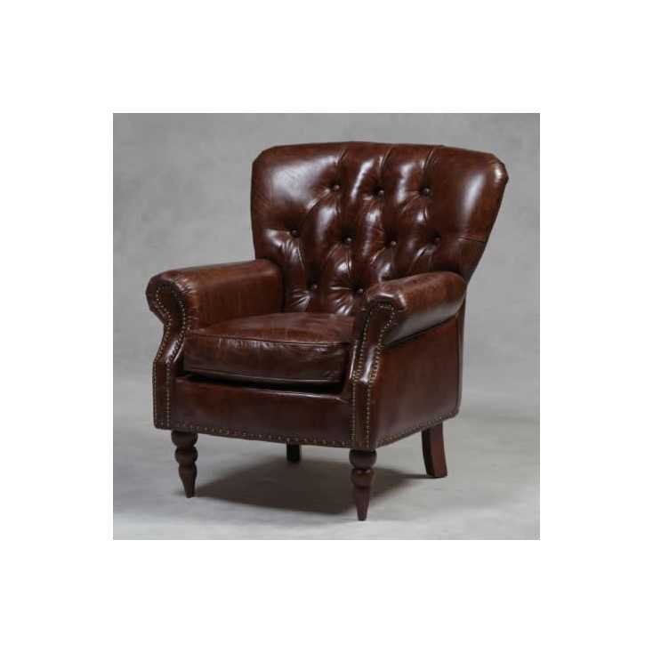 Vintage Button Leather Chair Smithers Archives Smithers of Stamford £ 1,108.00 Store UK, US, EU, AE,BE,CA,DK,FR,DE,IE,IT,MT,N...