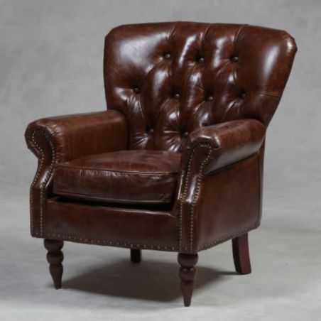 Vintage Button Leather Chair Smithers Archives Smithers of Stamford £1,385.00 Store UK, US, EU, AE,BE,CA,DK,FR,DE,IE,IT,MT,NL...