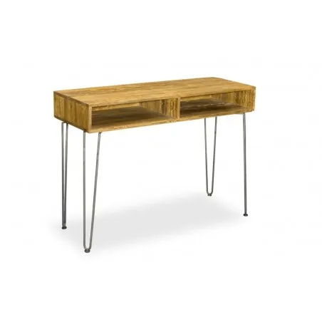 Hairpin Console Table Smithers Industrial Furniture &pound;400.00 Mango Wood Iron product_features