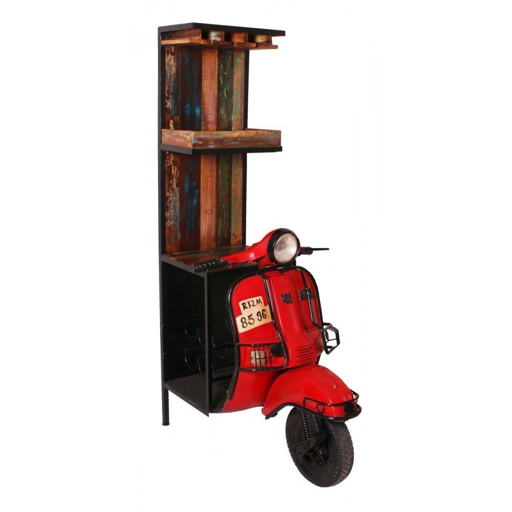 Vespa Bar Smithers Used, Abused, & Reused £1,950.00 Bar Reclaimed Boat Wood Recycled Steel product_features