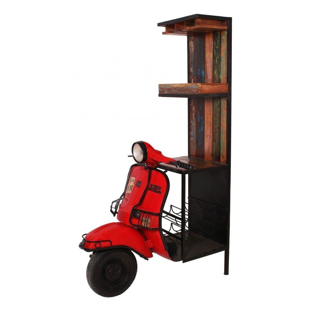 Vespa Bar Smithers Used, Abused, & Reused £1,950.00 Bar Reclaimed Boat Wood Recycled Steel product_features