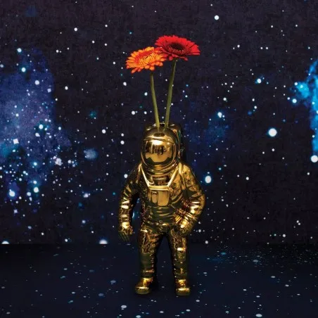 Seletti Gold Starman Flower Vase Seletti &pound;90.00 product_features