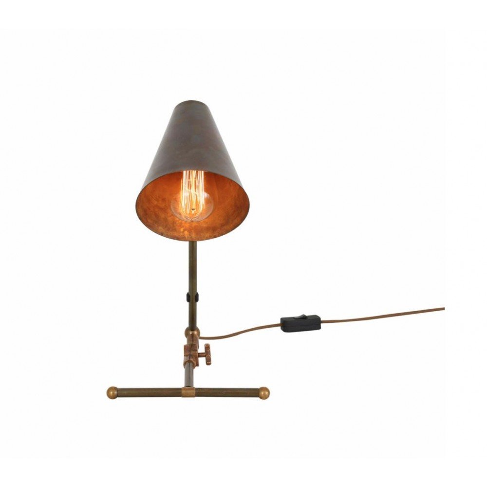 Pretty Boy Floyd Table Lamp Smithers Lighting £236.00 All Rooms Spun Brass product_features