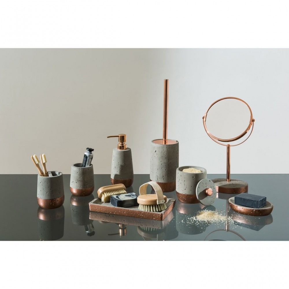 Copper & Concrete Bathroom Accessories – Vintage & Retro Charm This And That £12.00