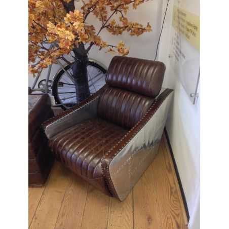 Pilot TomCat Chair Smithers Archives Smithers of Stamford £1,550.00 Store UK, US, EU, AE,BE,CA,DK,FR,DE,IE,IT,MT,NL,NO,ES,SE