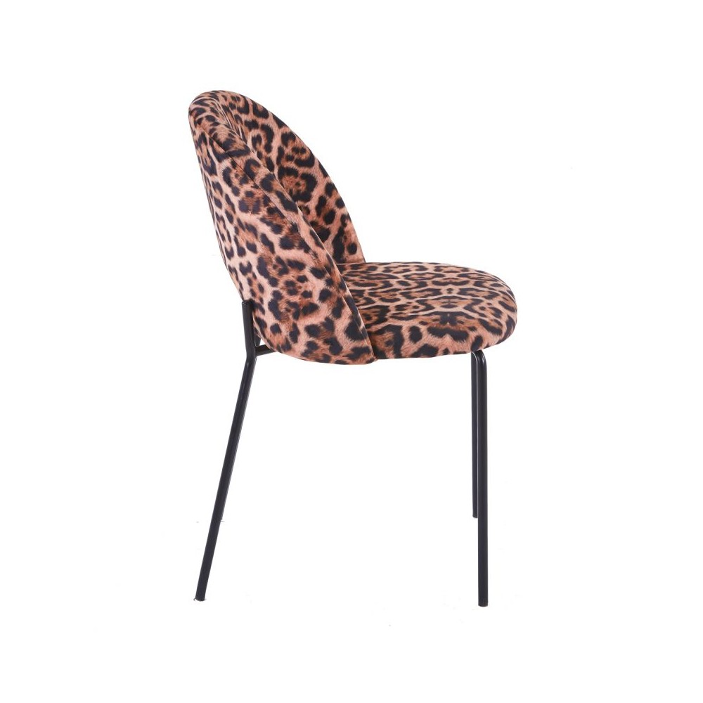 Leopard Print Chair Retro Furniture £447.00