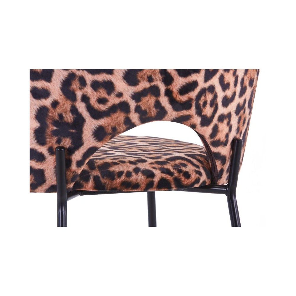 Leopard Print Chair Retro Furniture £447.00