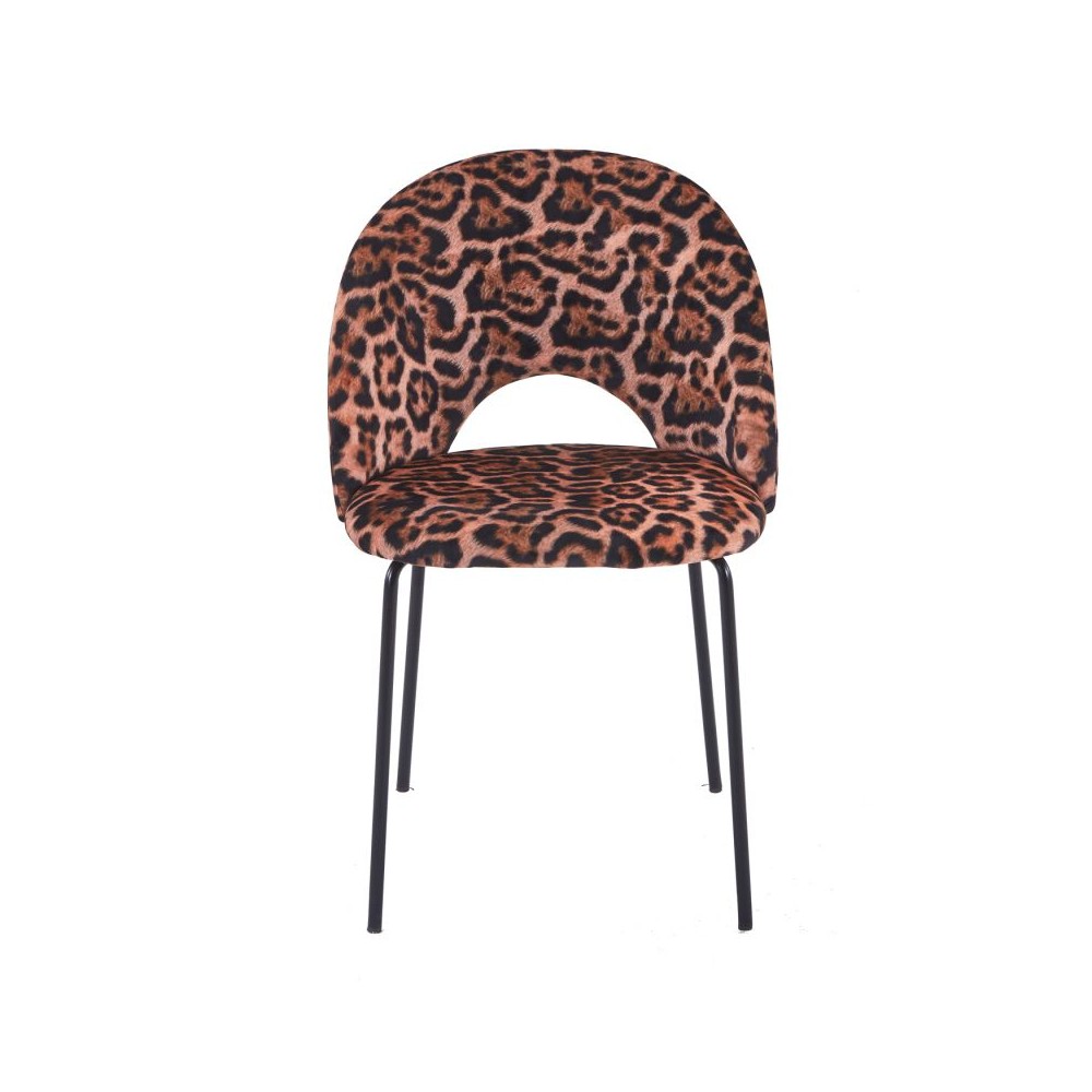 Leopard Print Chair Retro Furniture £447.00