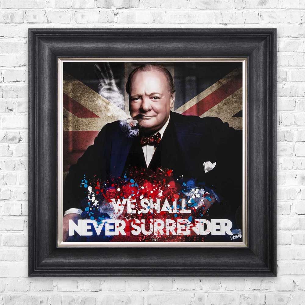 Winston Churchill Picture Wall Art  Wall Art £206.00      product_features