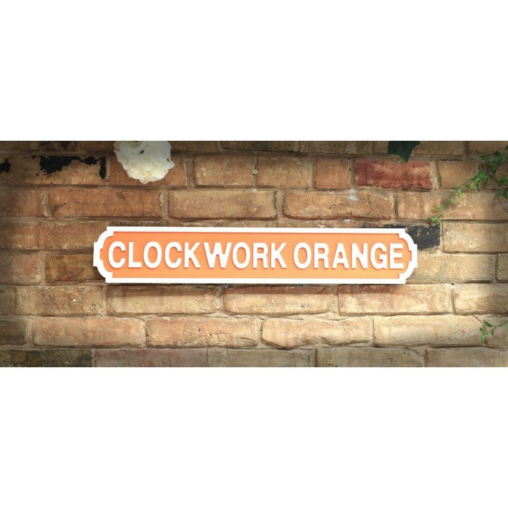 Clockwork Orange Road Sign Gifts £32.00