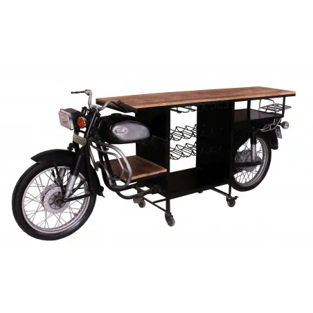 Motorcycle Bar Smithers Used, Abused, & Reused £3,000.00 Reclaimed Wood Steel product_features