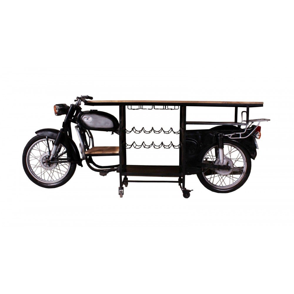 Motorcycle Bar Smithers Used, Abused, & Reused £3,000.00 Reclaimed Wood Steel product_features