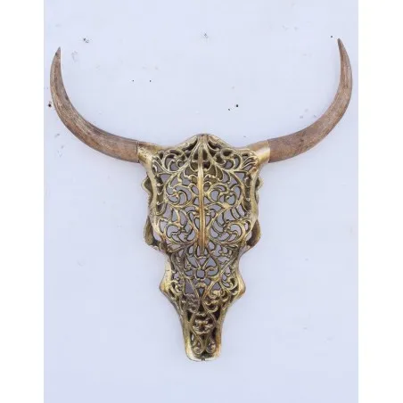 Tribal Bison Head Smithers Retro Ornaments £100.00 All Rooms product_features