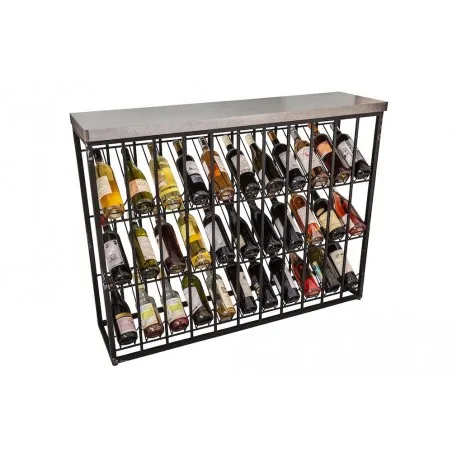 Industrial Wine Rack Smithers Home Bars £641.00 Bar Zinc product_features