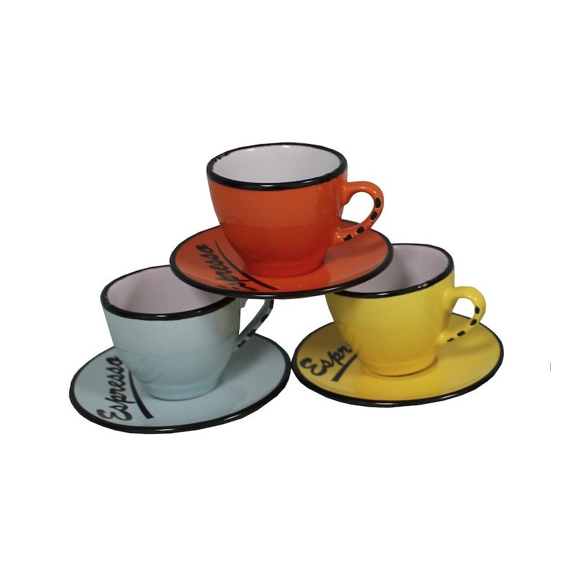 Espresso Cups Set and Saucer Smithers of Stamford • UK, US & Canada