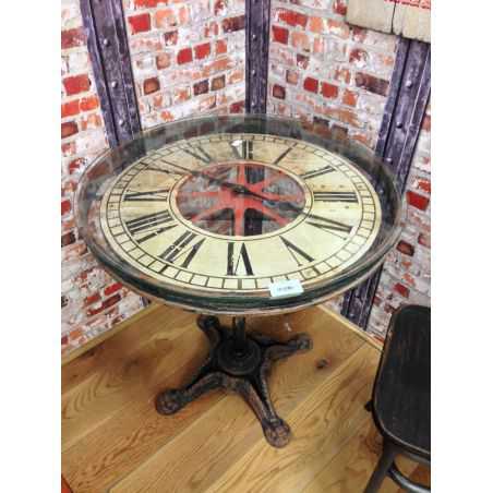 Scarfo Clock Table Home Smithers of Stamford £587.50 Store UK, US, EU, AE,BE,CA,DK,FR,DE,IE,IT,MT,NL,NO,ES,SE