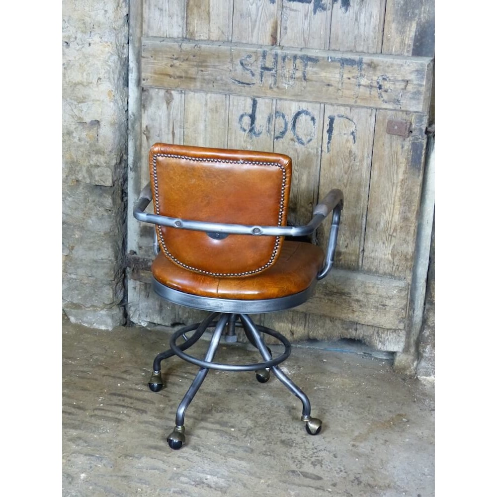 Aviation Swivel Office Chair Smithers Archives £650.00 Office Teak Wood Iron product_features