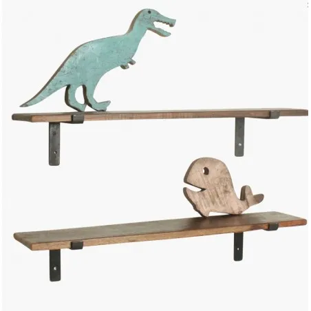Factory Wood Shelf Smithers This And That £65.00 Reclaimed Wood Recycled Steel product_features