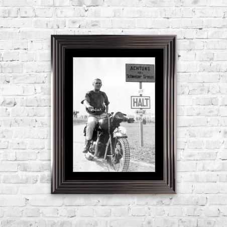 Steve McQueen Framed Art Vintage Wall Art £171.25 Store UK, US, EU, AE,BE,CA,DK,FR,DE,IE,IT,MT,NL,NO,ES,SESteve McQueen Fram...