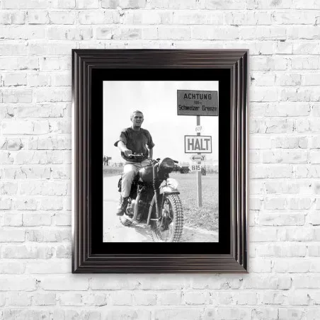 Steve McQueen Framed Art  Wall Art £157.00      product_features