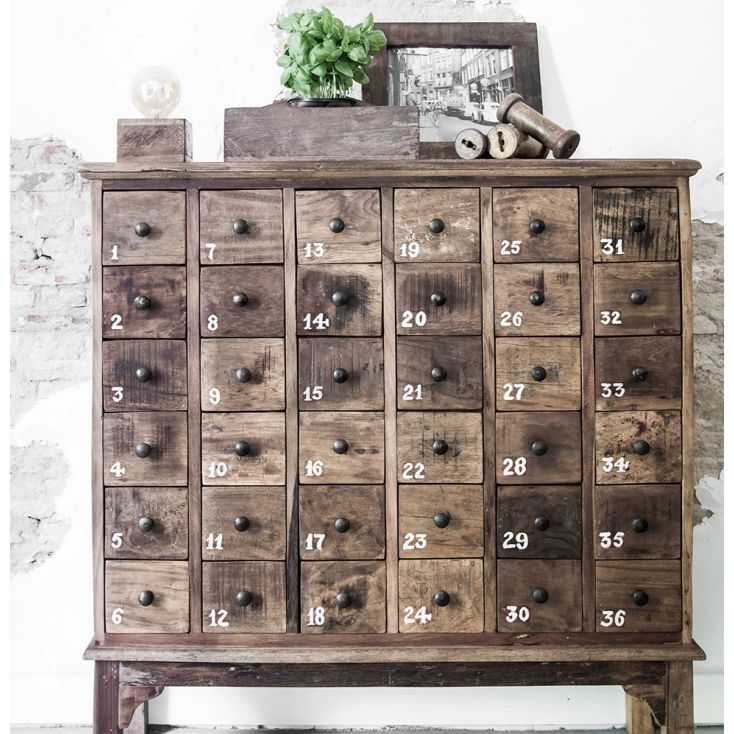 Apothecary Chest of 36 Drawers Recycled Wood Furniture Smithers of Stamford £1,200.00 Store UK, US, EU, AE,BE,CA,DK,FR,DE,IE,...