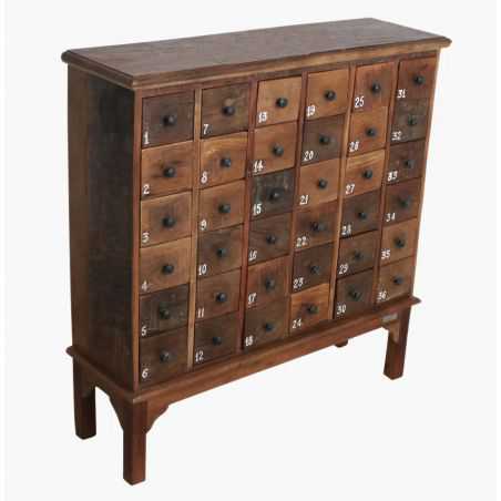 Apothecary Chest of 36 Drawers Recycled Wood Furniture Smithers of Stamford £1,200.00 Store UK, US, EU, AE,BE,CA,DK,FR,DE,IE,...