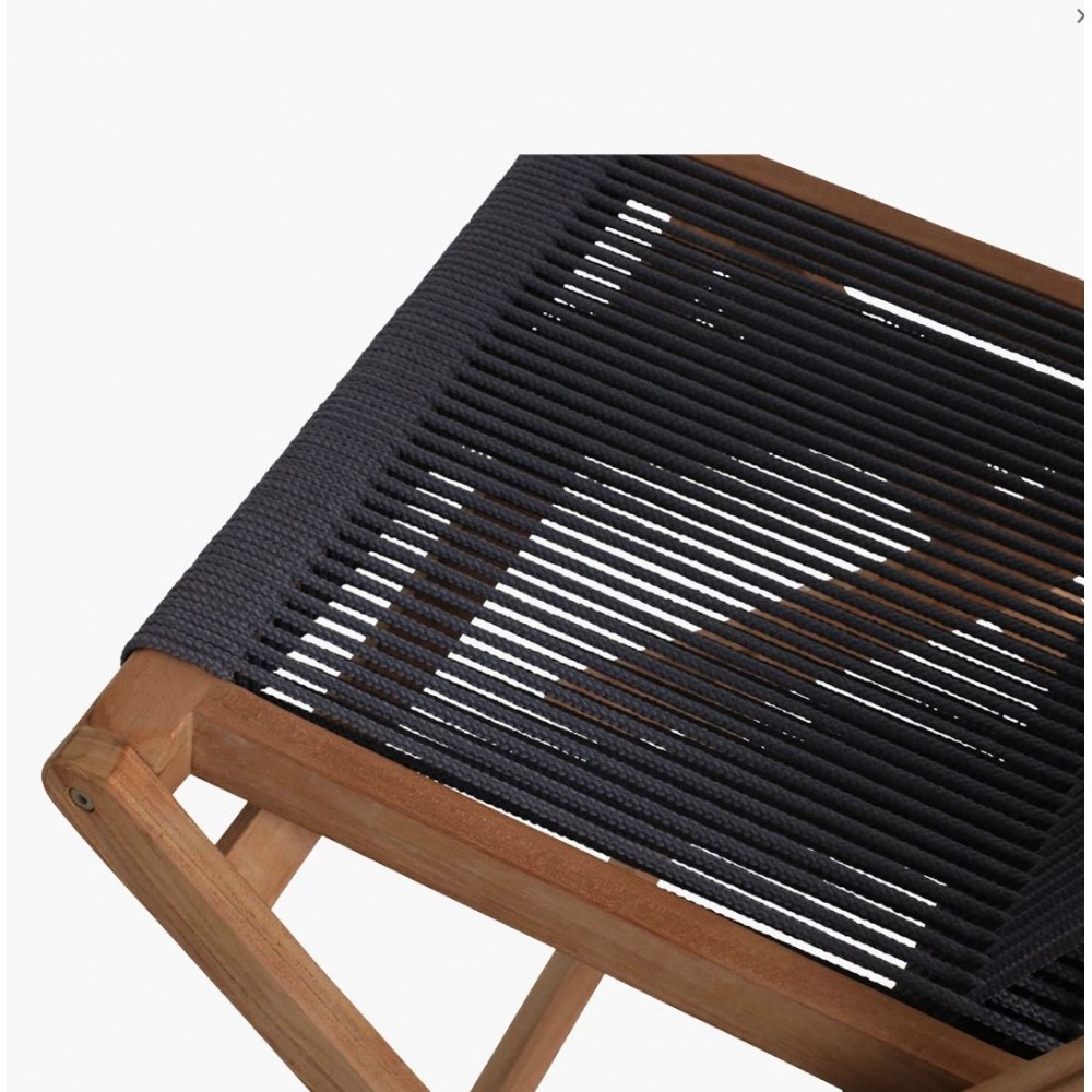 Rope Folding Chair Chairs £229.00 All Rooms Teak Wood product_features