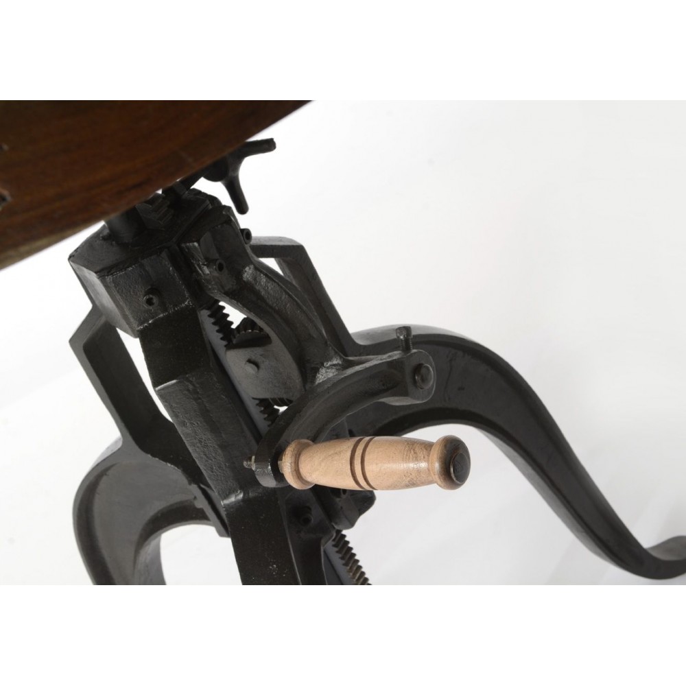 Draughts Table Smithers Industrial Furniture £1,318.00 Living Room Reclaimed Wood Iron product_features