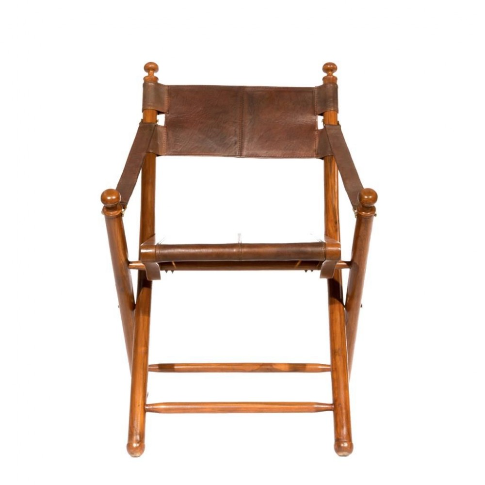 Safari Leather Directors Chair Furniture £261.00