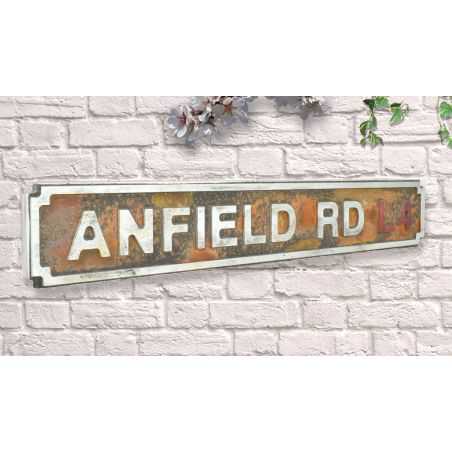 Metal Football Road Signs Christmas Gifts Smithers of Stamford £38.00 Store UK, US, EU, AE,BE,CA,DK,FR,DE,IE,IT,MT,NL,NO,ES,S...