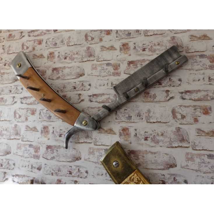 Cut Throat Barbers Coat Hook Retro Ornaments £650.00 Store UK, US, EU, AE,BE,CA,DK,FR,DE,IE,IT,MT,NL,NO,ES,SECut Throat Barb...