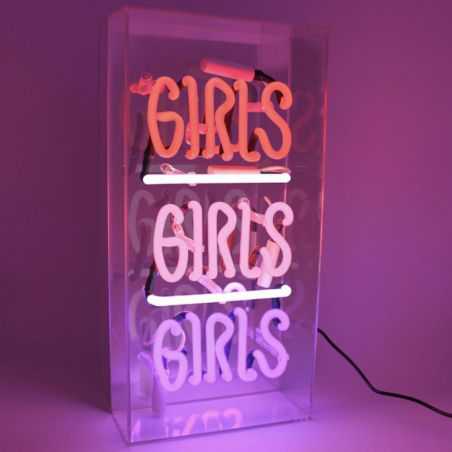 Girls Girls Girls Neon Light Sign Retro Lighting Seletti £119.00 Store UK, US, EU, AE,BE,CA,DK,FR,DE,IE,IT,MT,NL,NO,ES,SE