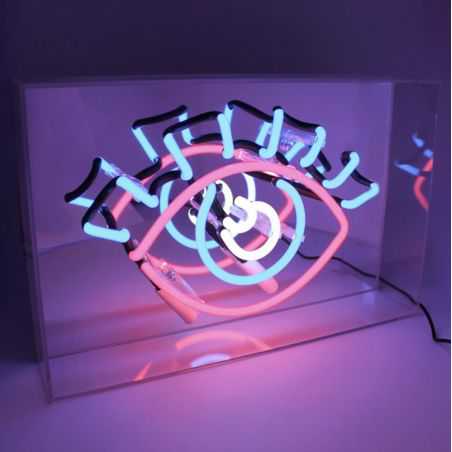 Eye Neon Light Retro Gifts Seletti £136.00 Store UK, US, EU, AE,BE,CA,DK,FR,DE,IE,IT,MT,NL,NO,ES,SE