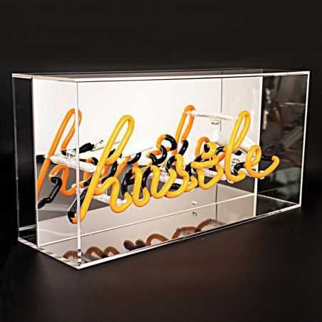 Neon Hustle Sign Lighting Seletti £119.00 Store UK, US, EU, AE,BE,CA,DK,FR,DE,IE,IT,MT,NL,NO,ES,SENeon Hustle Sign £99.17 £9...