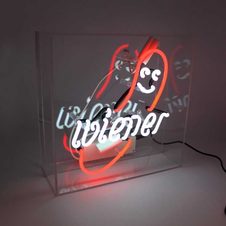 WIENER Hot Dog Neon Sign Smithers Archives Seletti £111.25 Store UK, US, EU, AE,BE,CA,DK,FR,DE,IE,IT,MT,NL,NO,ES,SE