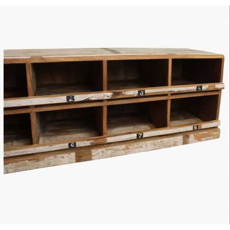 Reclaimed Wood Shoe Rack Storage Furniture Smithers of Stamford £495.00 Store UK, US, EU, AE,BE,CA,DK,FR,DE,IE,IT,MT,NL,NO,ES,SE