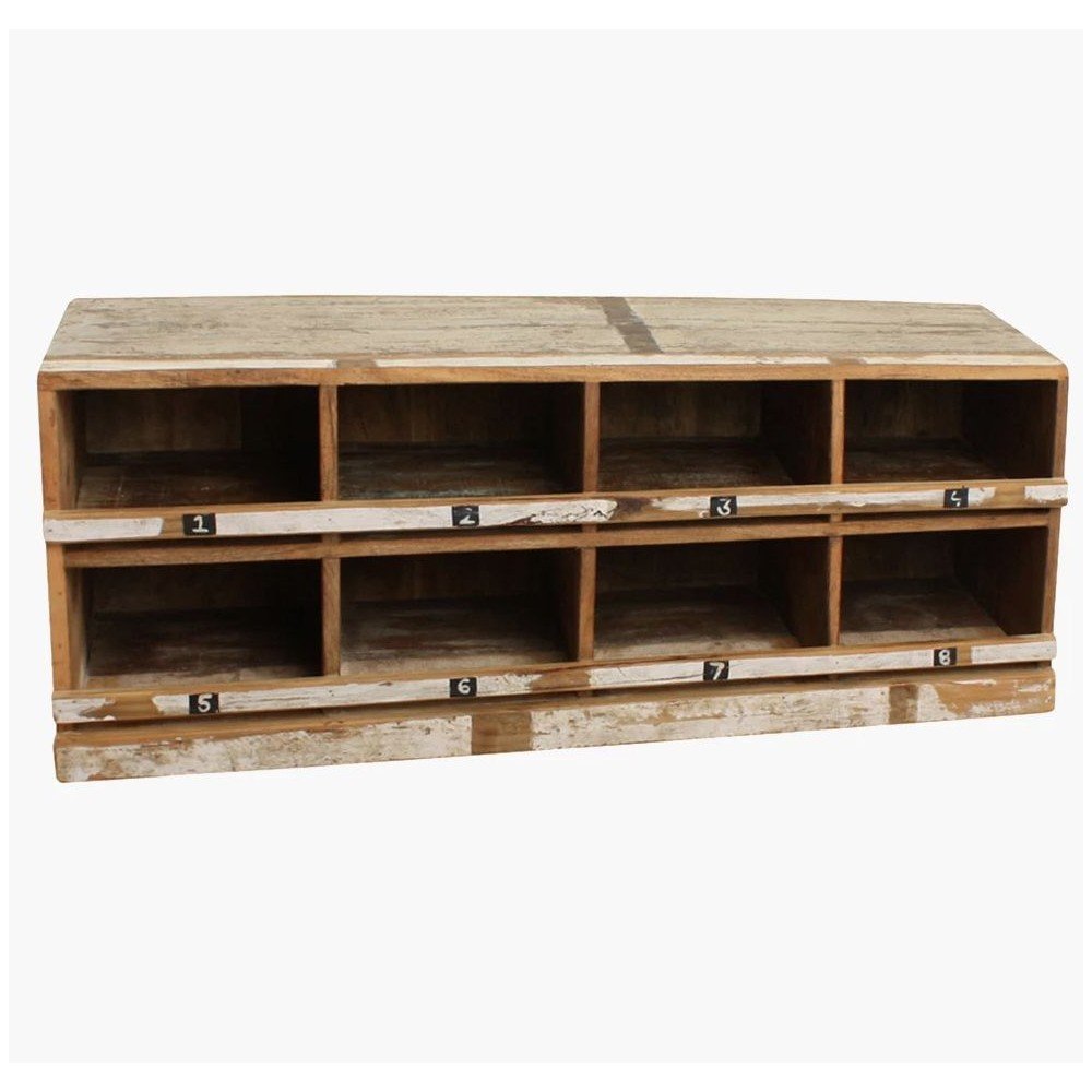 Factory Reclaimed Wood Shoe Rack Smithers Storage £600.00 FSC Recycled Wood product_features