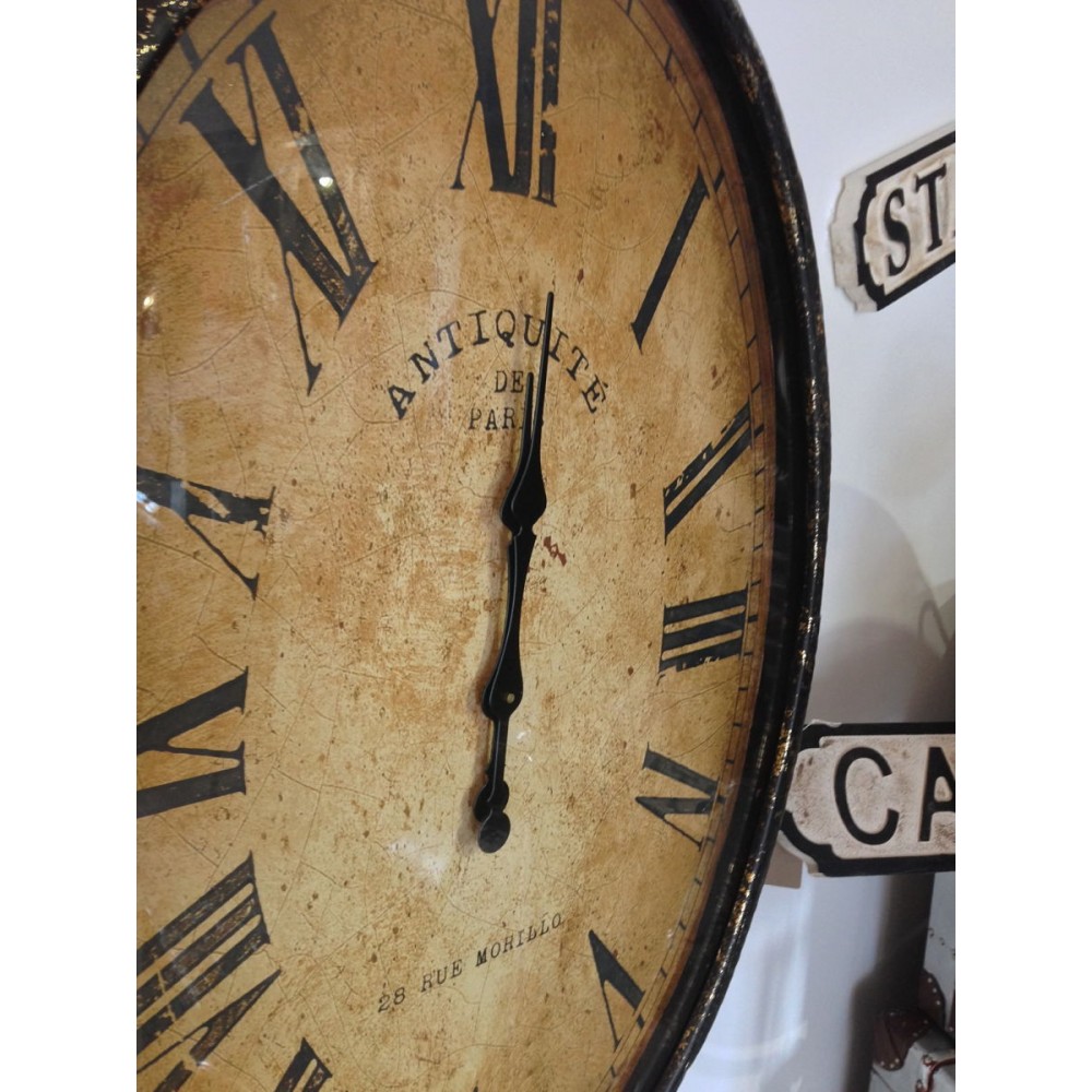 Antiqued Wall Pocket Watch Clock Smithers Archives £376.00 product_features