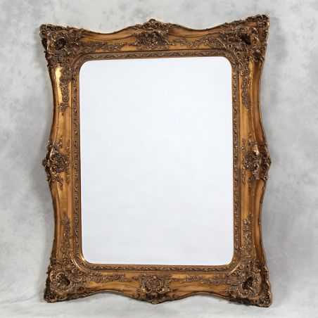 Gold French Square Mirror Smithers Archives Smithers of Stamford £521.25 Store UK, US, EU, AE,BE,CA,DK,FR,DE,IE,IT,MT,NL,NO,E...