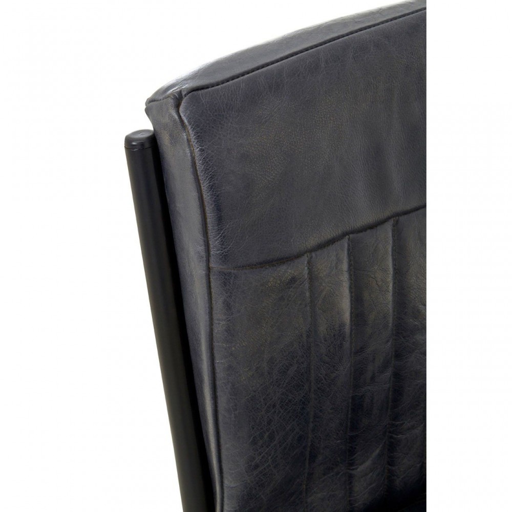 Industrial Grey & Tan Leather Chair Smithers Industrial Furniture £362.00 Steel product_features