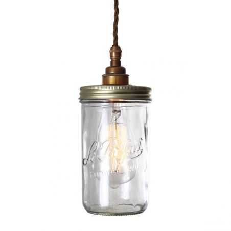 Jam Jar Pendant Light Lighting Smithers of Stamford £107.00 Store UK, US, EU, AE,BE,CA,DK,FR,DE,IE,IT,MT,NL,NO,ES,SE