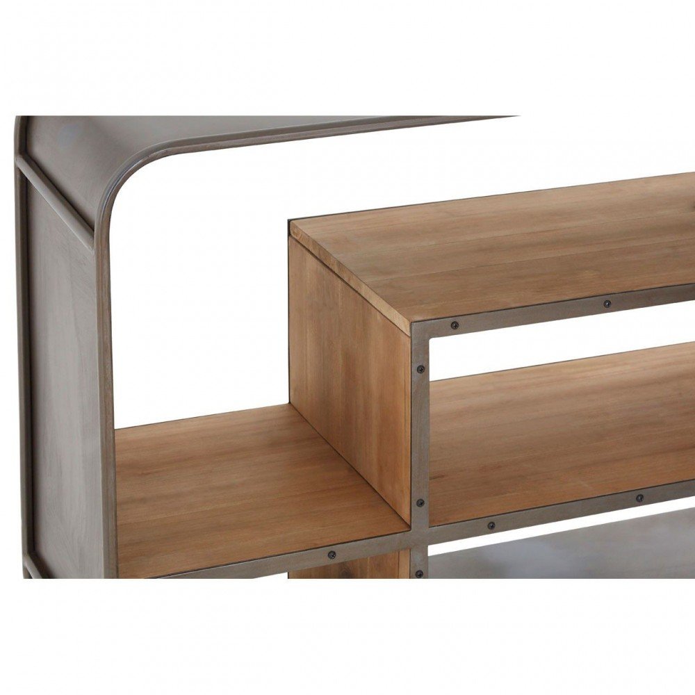 Industrial Shelf Cabinet Smithers Cabinets & Sideboards £408.00 All Rooms Fir Wood Steel product_features