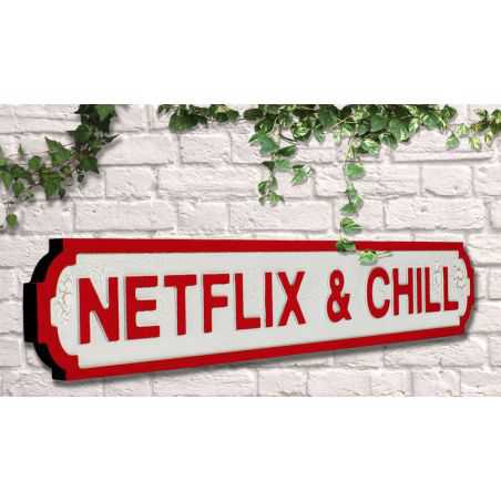 Netflix and Chill Wall Sign Retro Gifts  £40.00 Store UK, US, EU, AE,BE,CA,DK,FR,DE,IE,IT,MT,NL,NO,ES,SE