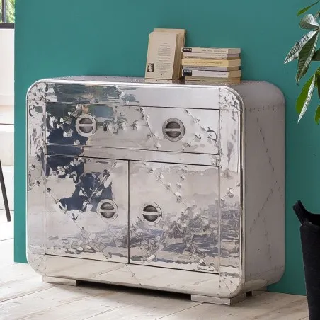 Aviator Sideboard Smithers Dining Room £1,375.00 All Rooms Aluminium product_features