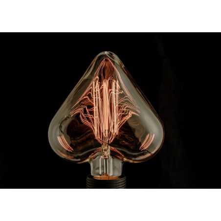 Heart Light Bulb Retro Lighting Smithers of Stamford £26.00 Store UK, US, EU, AE,BE,CA,DK,FR,DE,IE,IT,MT,NL,NO,ES,SE