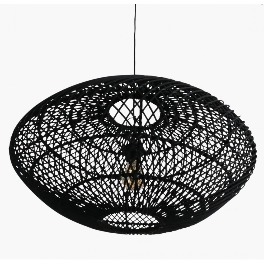 Scandinavian Rattan Pendant Light Shade Lighting £243.00