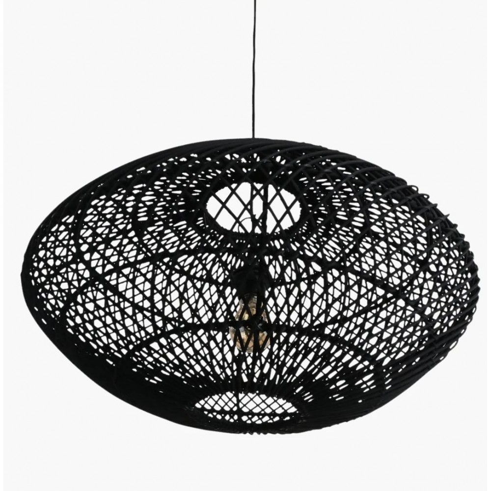 Scandinavian Rattan Pendant Light Shade Lighting £243.00