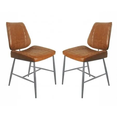 Vegan Leather Dining Chair Smithers Chairs £440.00 All Rooms Steel product_features