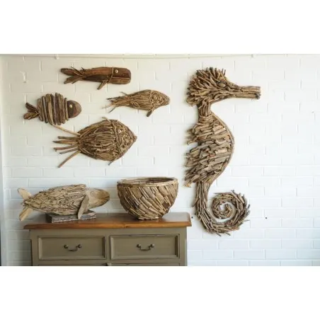 Driftwood Sea Horse: Wall Decor Smithers Bathroom &pound;200.00 product_features
